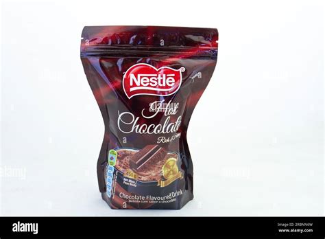 Johannesburg South Africa Hot Chocolate From Nestle Isolated On A