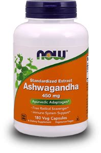 Pharm.bg. Ашваганда екстракт 450mg 90 вег.капс. NOW Foods ASHWAGANDHA