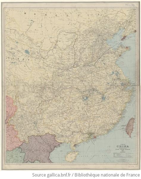 A Map Of China Prepared For The China Inland Mission Gallica