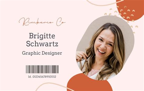 Free Customizable Professional Id Card Templates Canva