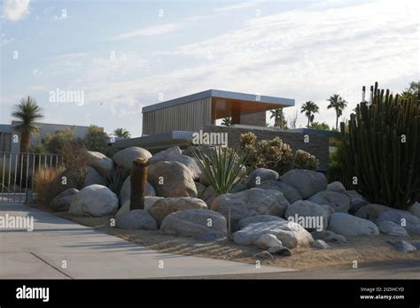 Palm Springs California Usa Th June A General View Of