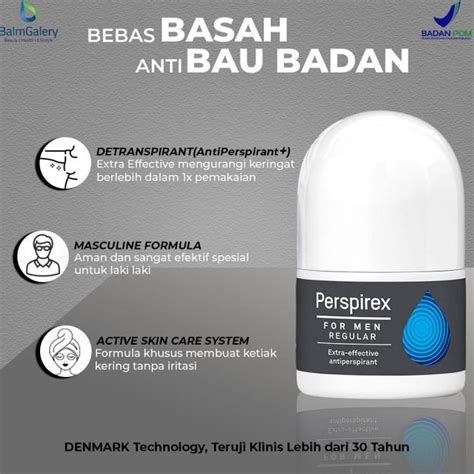 Jual Perspirex AntiPerspirant Deodorant MEN Roll On 20ml 1x