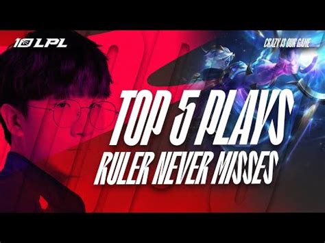 Lpl Top Plays Jdg Ruler Never Misses Spring Split Week