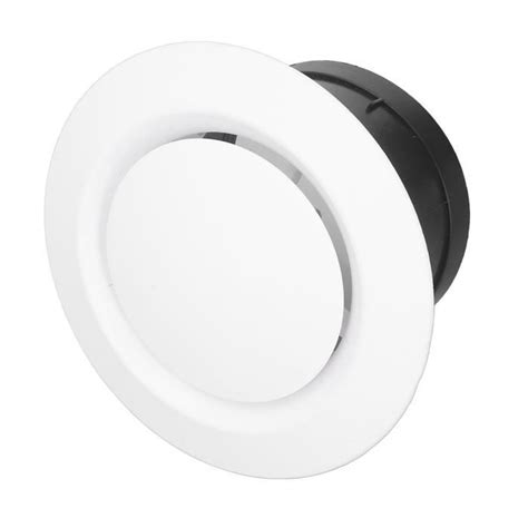 Cikonielf Diffuseur De Plafond Rond Vent D A Ration R Glable Fix Au