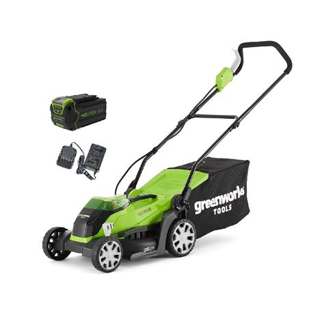 Купить аккумуляторную газонокосилку Greenworks 40V в Уфе