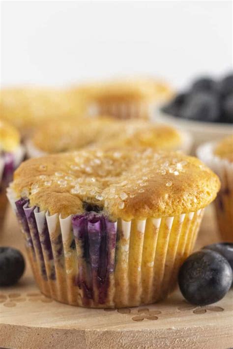 Quick Blueberry Cake Mix Muffins Practically Homemade