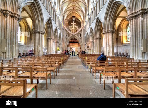 Wells Cathedral, Wells, Somerset, UK Stock Photo - Alamy