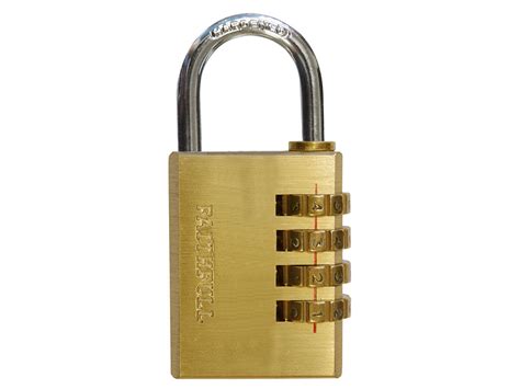 Brass Combination Padlocks FaithfullTools