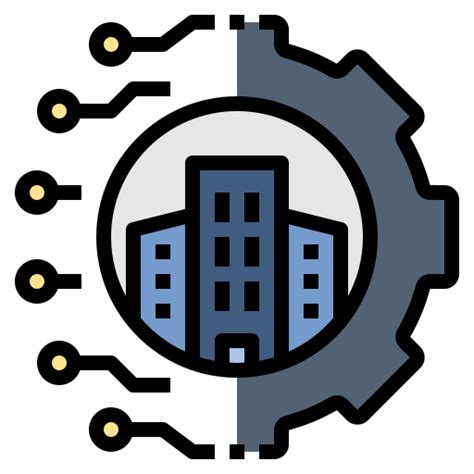 Smart City Noomtah Lineal Color Icon