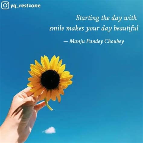 Smile Makes Your Day Beau Quotes Writings By Manju Choubey