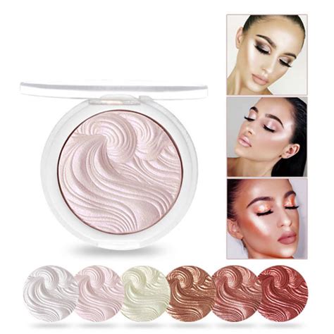 Palet Highlighter Wajah Halus Sorot Palet Kontur Untuk Pernikahan