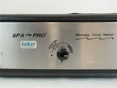 Hot Stone Wärmegerät Spa Pro inkl Steinen Gebraucht in Pratteln für CHF 15 mit Lieferung