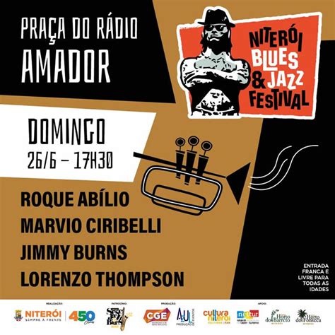 Programação Niterói Blues E Jazz Festival Prefeitura Municipal De Niterói