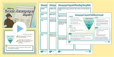 newspaper writing tips powerpoint esl newspaper resources