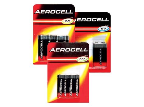 Aerocell Batteries V Aa Or Aaa Lidl Great Britain Specials Archive