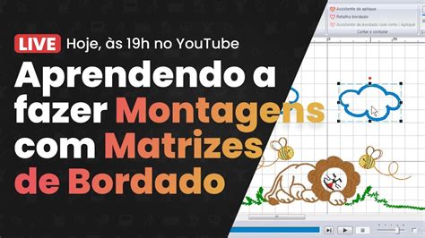 Montagem Matrizes De Bordados No Wilcom Youtube