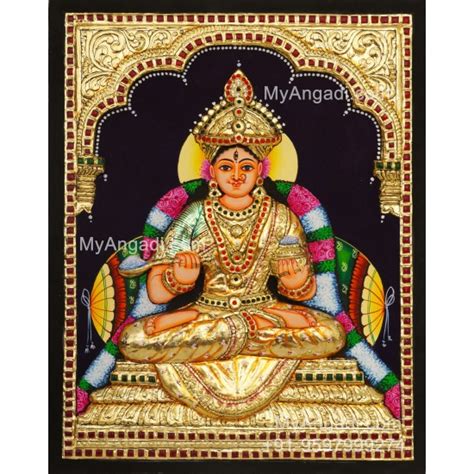 Annapoorani 3D Tanjore Painting