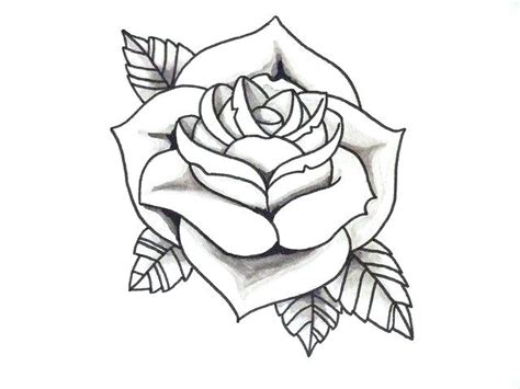 Rose Tattoo Drawing | Free download on ClipArtMag