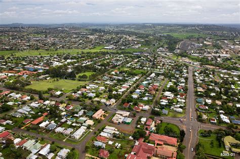 Aerial Photo Newtown QLD Aerial Photography