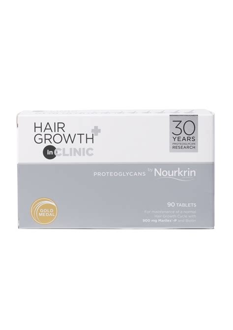Hair Growth+ In Clinic by Nourkrin 90 capsules - S Aesthetics Clinic ...