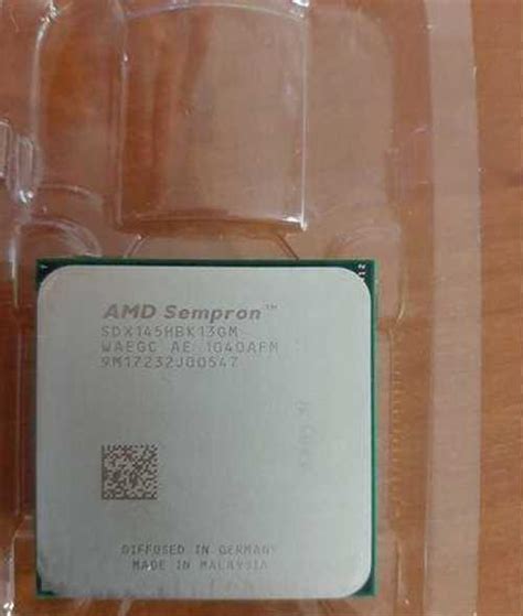 Процессор AMD Sempron 145 | Festima.Ru - Мониторинг объявлений
