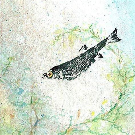 Amazon Lone Shiner Minnow 8 X 10 Art Print Of A GYOTAKU Fish