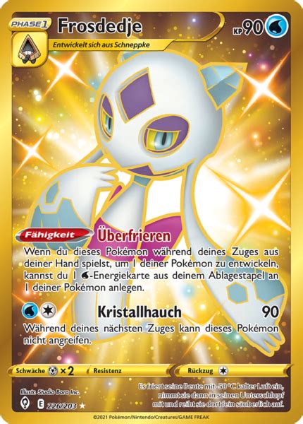 Bestelle Jetzt Frosdedje 226 203 Drachenwandel Secret Rare Gold