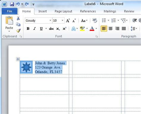 Microsoft word label templates how to use - atloced