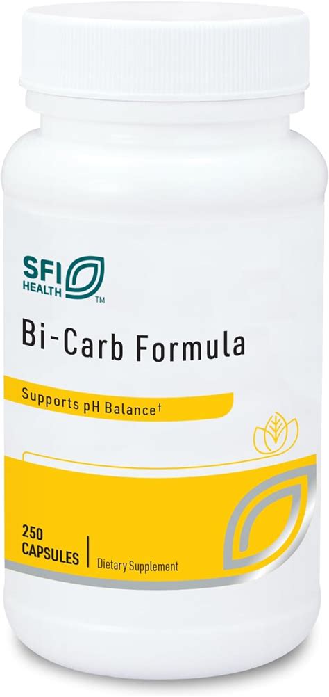 Klaire Labs Bi Carb Formula Sodium And Potassium Bicarbonate Supplement