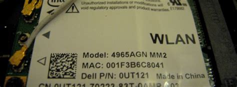 Upgrade your Intel 4965AGN, WiFi Link 5100 or 5300 wireless card