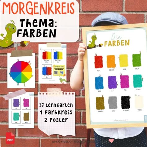 Morgenkreis Thema Farben Tolles Material Zum Farbenlernen