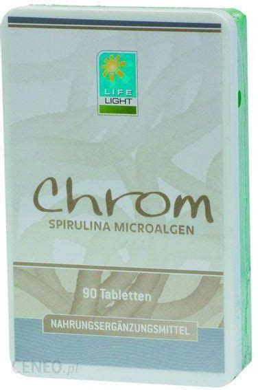 Life Light Spirulina Chrom 90 Tabl Opinie I Ceny Na Ceneo Pl