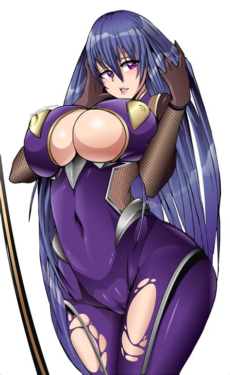 Akiyama Rinko By Tlalockarte Hentai Foundry
