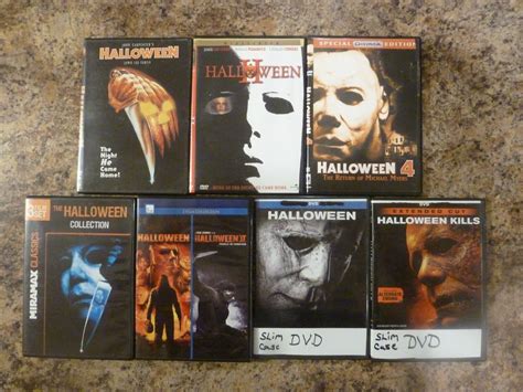 Halloween Michael Myers Lot Dvd Films Ebay