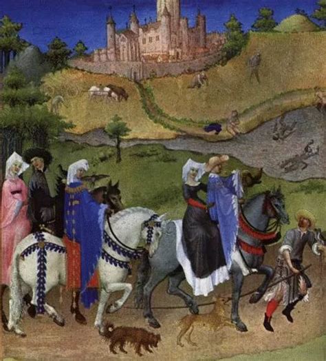 Les Tres Riches Heures Du Duc De Berry Aout By Limbourg Brothers Oil