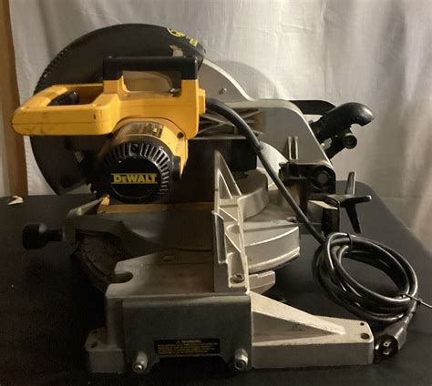 DeWalt 12compound Miter Chop Saw DW705 EBay