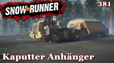 Snowrunner Yukon Kaputter Anh Nger I Gameplay I Deutsch Youtube