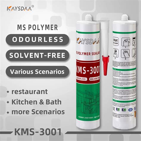 Kms General Purpose Ms Polymer Adhesive Pollution Free Rtv