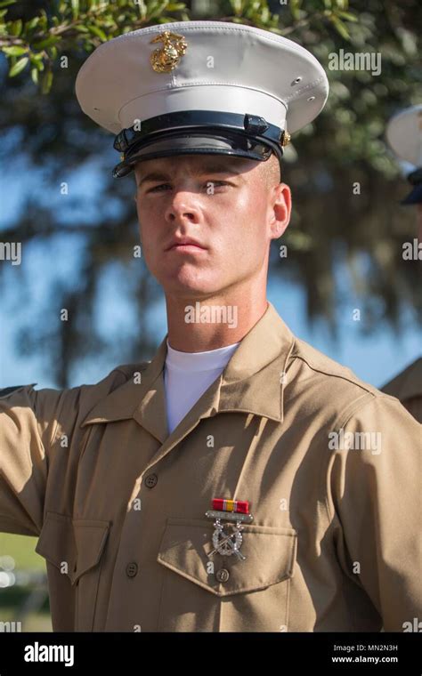 U S Marine Corps Pfc Noah Boswell Honor Graduate For Platoon 2057