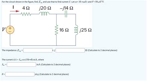 Solved For The Circuit Shown In The Figure Find Zeq And Chegg