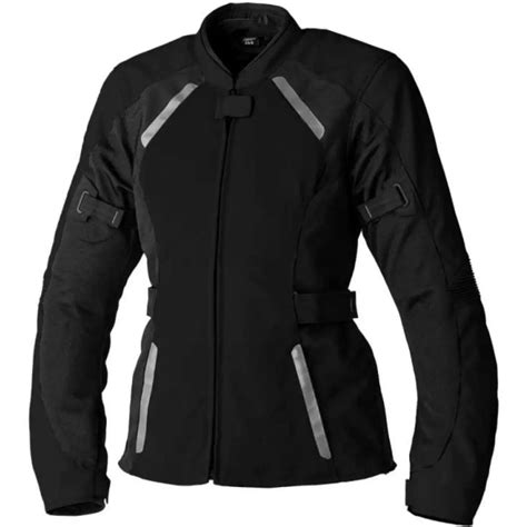 Veste Femme Rst Ava Mesh Noir Blouson Moto Textile Femme