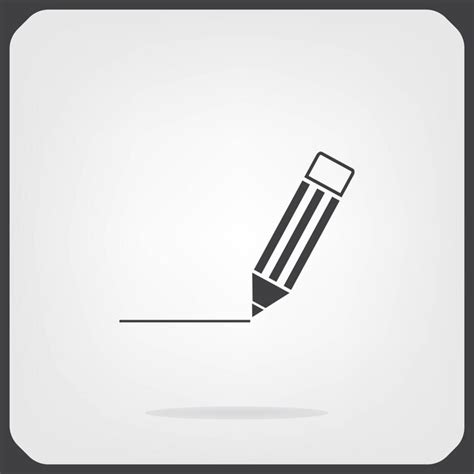 Premium Vector Pencil Icon Vector Illustration