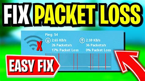 How To Fix Packet Loss In Fortnite How To Lower Ping In Fortnite Chapter 3 Season 2 Youtube