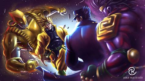 Jotaro Kujo vs Dio Wallpapers - Top Free Jotaro Kujo vs Dio Backgrounds ...