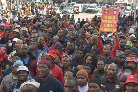 Heres How Much City Of Tshwanes Striking Workers Get Paid The Citizen