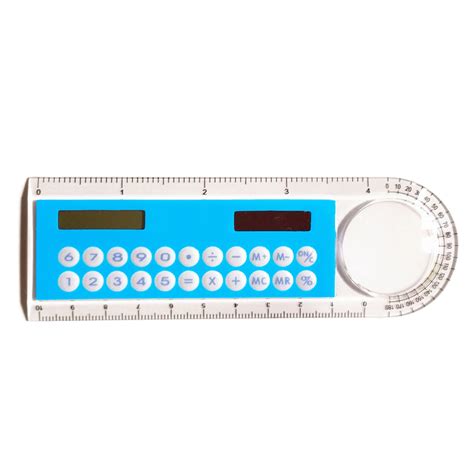 10cm Solar Ruler Calculator With Display Screen 3 In 1 Solar Card Ruler