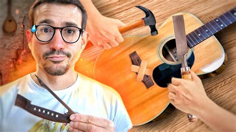 Comment Fabriquer Un Chevalet De Guitare Acoustique Tuto Complet