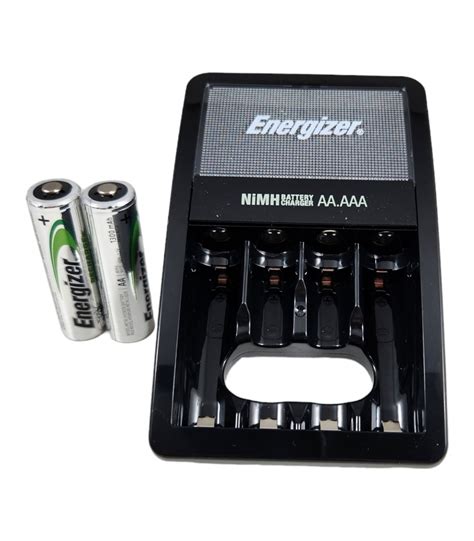 Cargador Energizer Maxi 4 Slots 2 Aa 1300mah