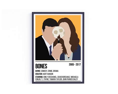 Bones TV Show Poster TV | Etsy