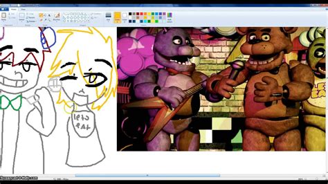 Five Nights At Freddys Speedpaint Youtube